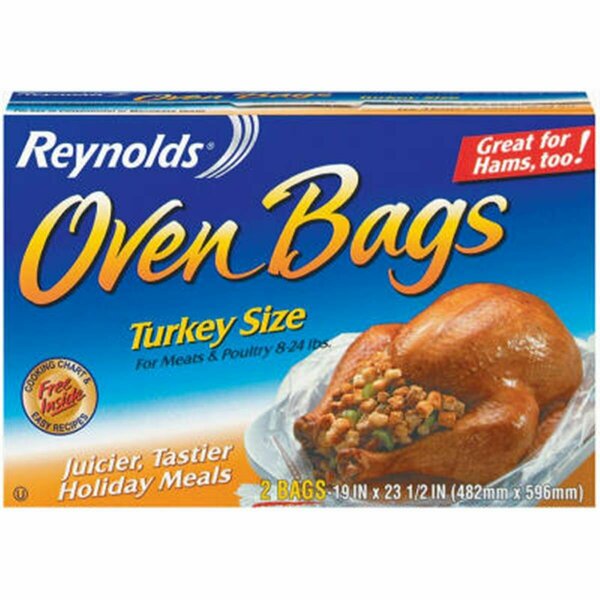 David Reynolds Reynolds 1001090000510 Turkey Oven Bag 2 Count RE574520
